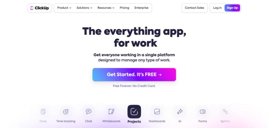 ClickUp screenshot